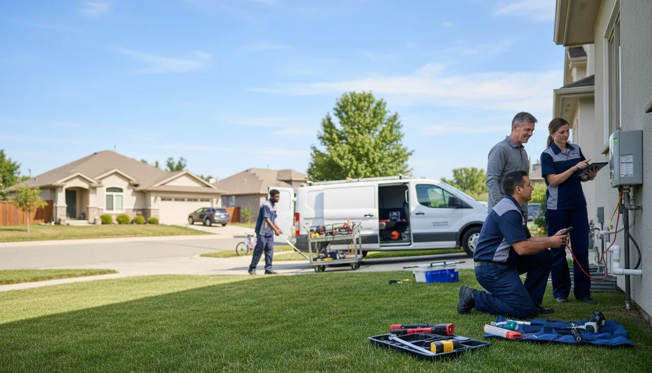 Tankless water heater service in Saylorsburg, PA